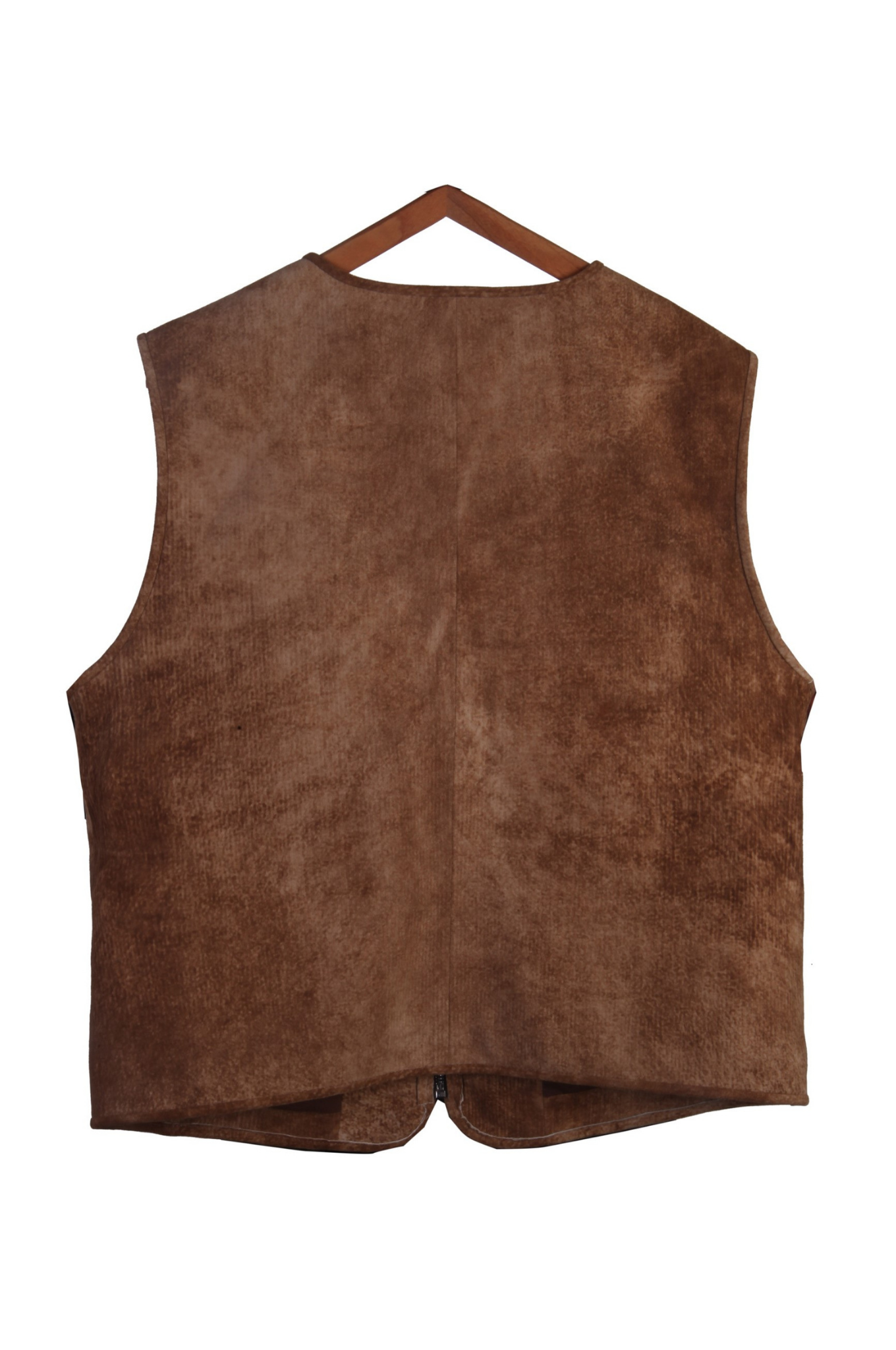 Vintage-Inspired Men's Vest | Brown with Pockets