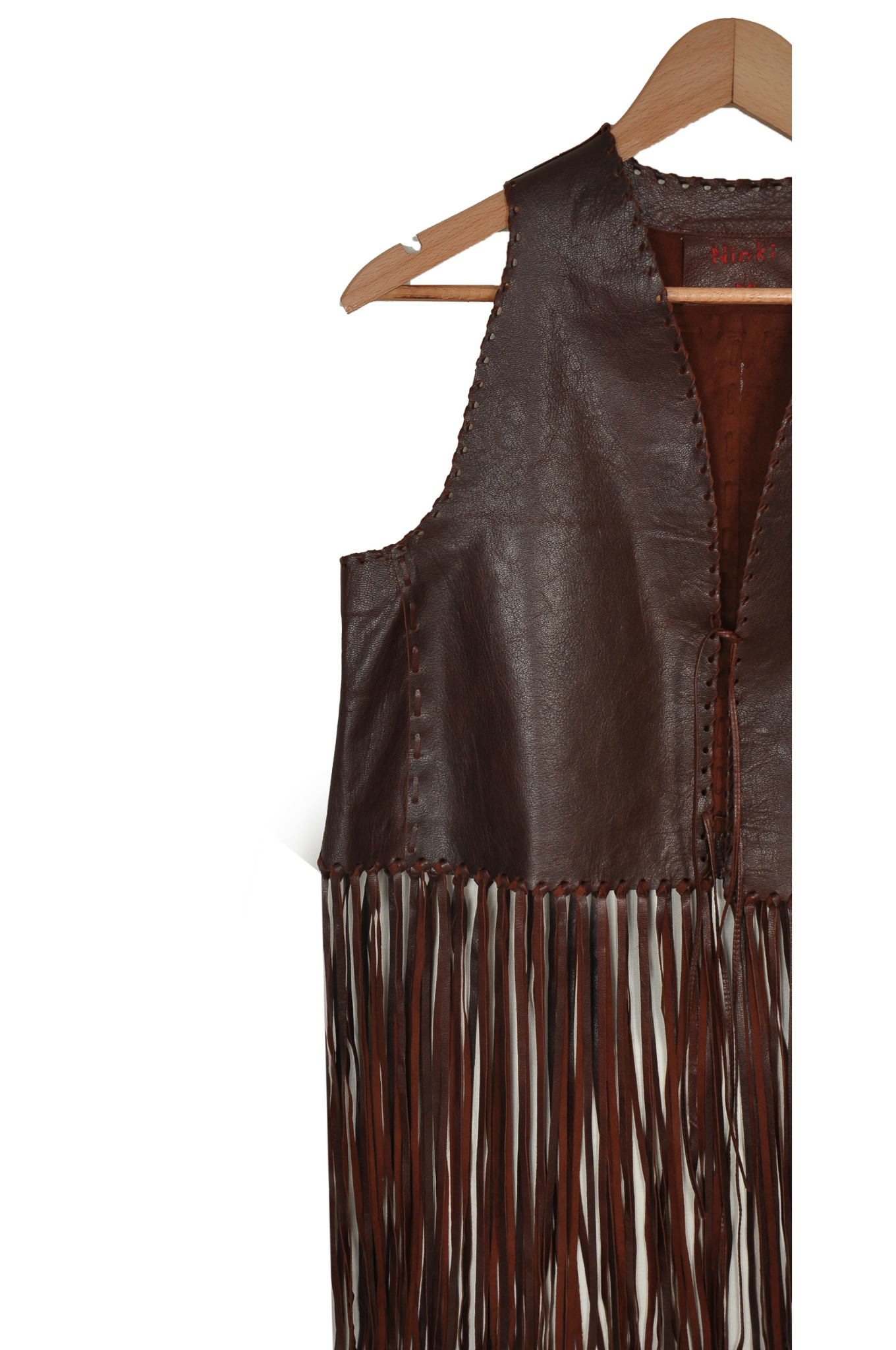 Vintage Inspired 100% Genuine Leather Vest | Brown